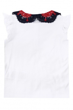 Lace collar top, zdjęcie 2 Lace collar top od Gucci Kids
